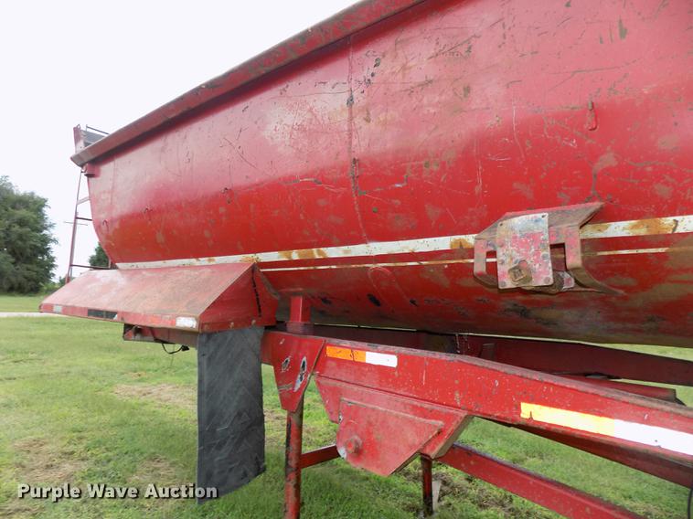 image for item DB8615 1995 Western Construction Components end dump trailer