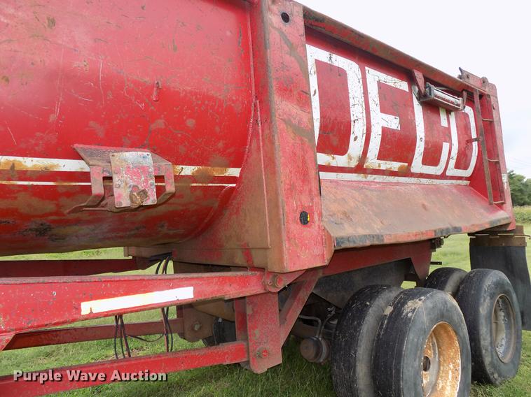 image for item DB8615 1995 Western Construction Components end dump trailer