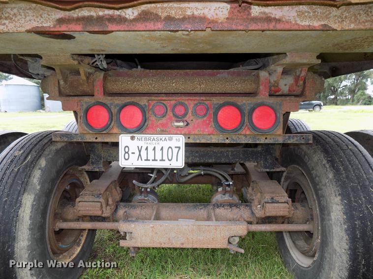 image for item DB8615 1995 Western Construction Components end dump trailer