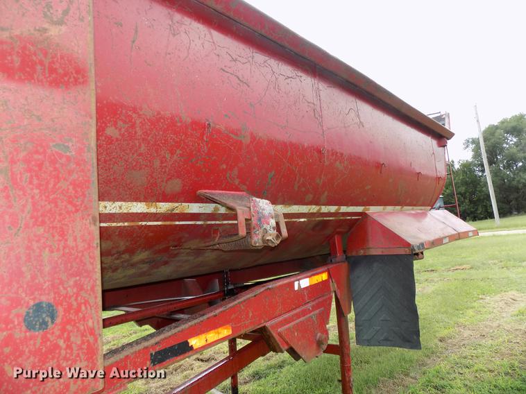 image for item DB8615 1995 Western Construction Components end dump trailer