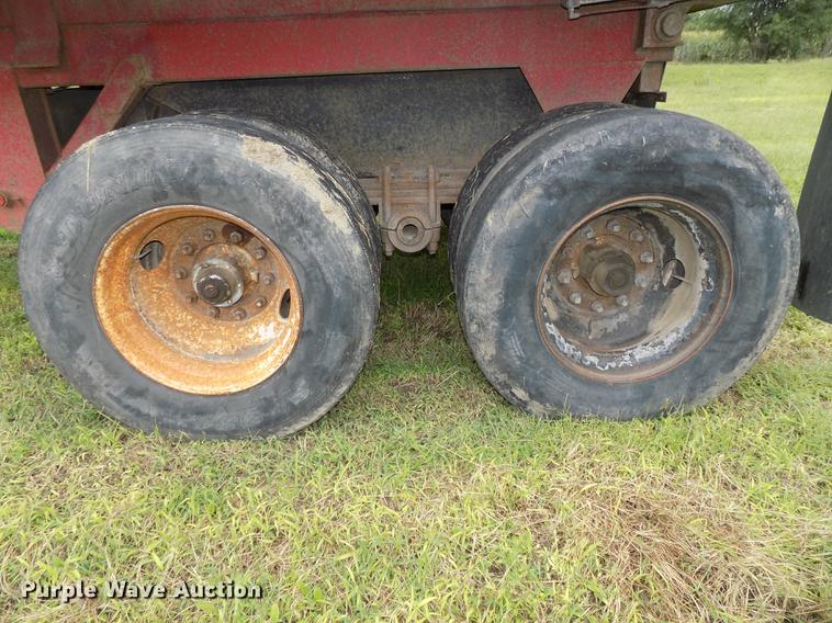 image for item DB8615 1995 Western Construction Components end dump trailer