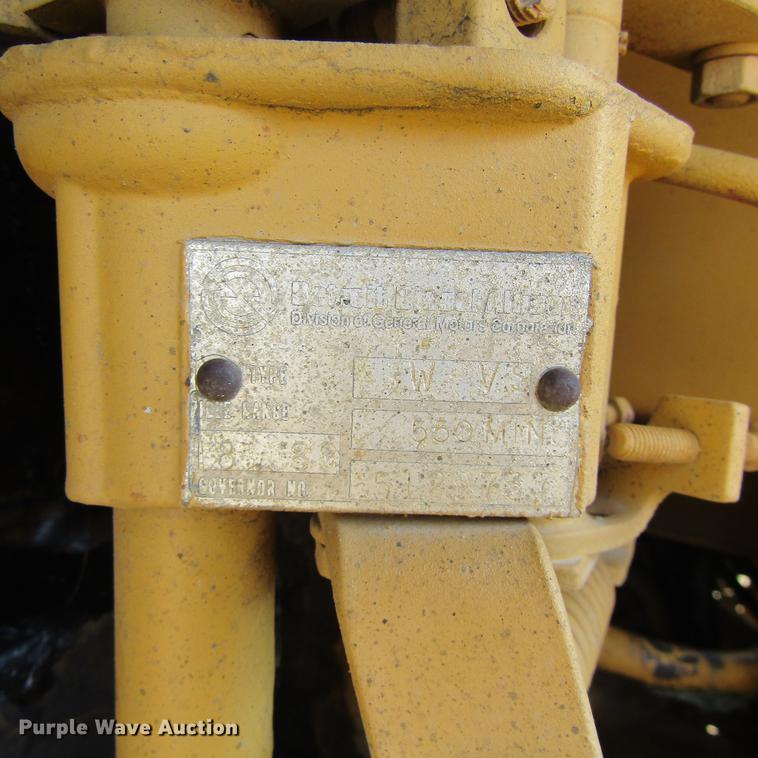 image for item DC0055 1984 Ingersoll Rand SP48 single drum vibratory compactor