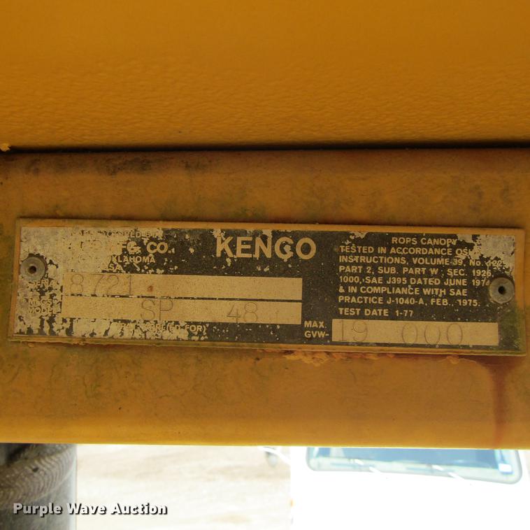 image for item DC0055 1984 Ingersoll Rand SP48 single drum vibratory compactor