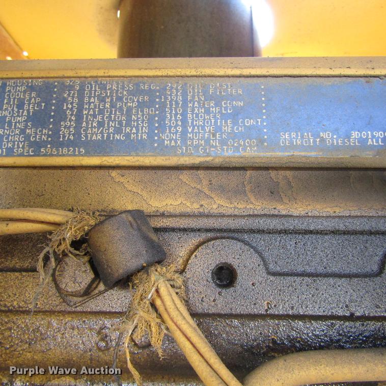 image for item DC0055 1984 Ingersoll Rand SP48 single drum vibratory compactor