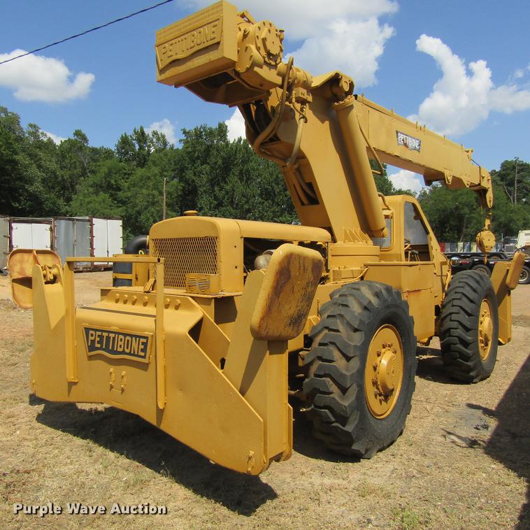 image for item DC0059 1969 Pettibone 20 crane