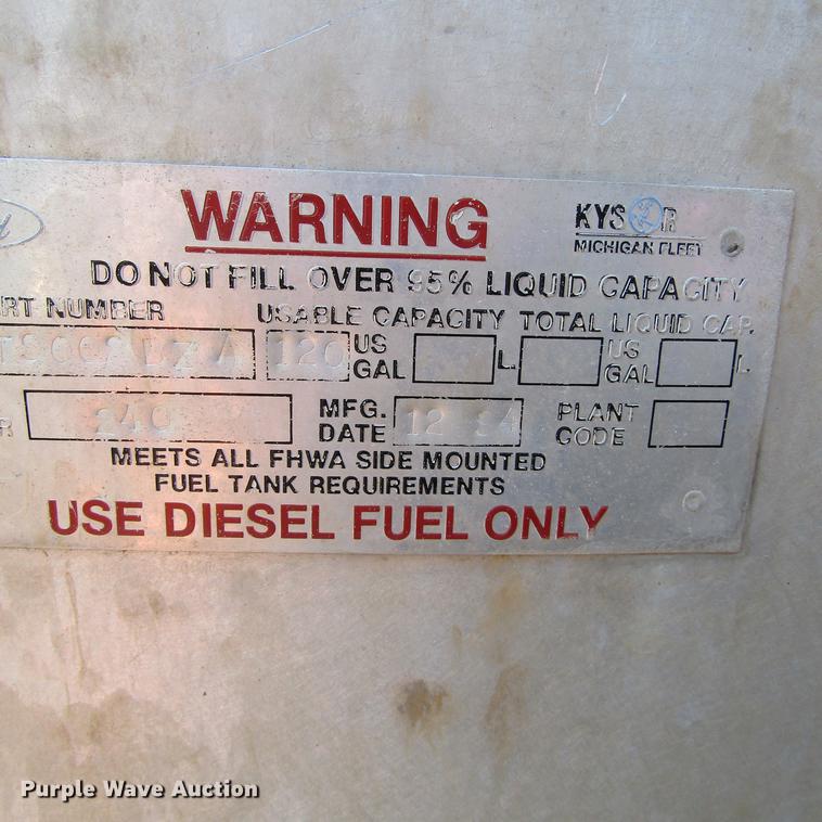 image for item DC0061 1995 Ford LTL 9000 semi truck