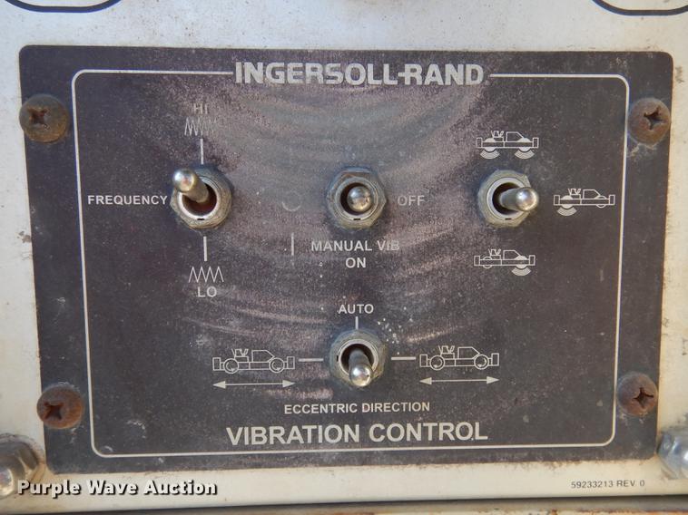 image for item DC5951 2003 Ingersoll Rand DD90 double drum vibratory compactor