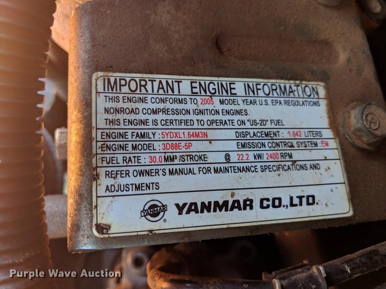 image for item DD3456 2005 Ditch Witch MX352 mini excavator