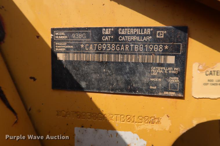 image for item DD5323 2006 Caterpillar 938G Series II wheel loader