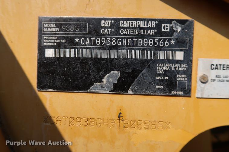 image for item DD5324 2004 Caterpillar 938G Series II wheel loader