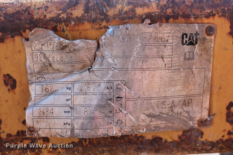 image for item DD5327 Caterpillar FK938HQ60 forks