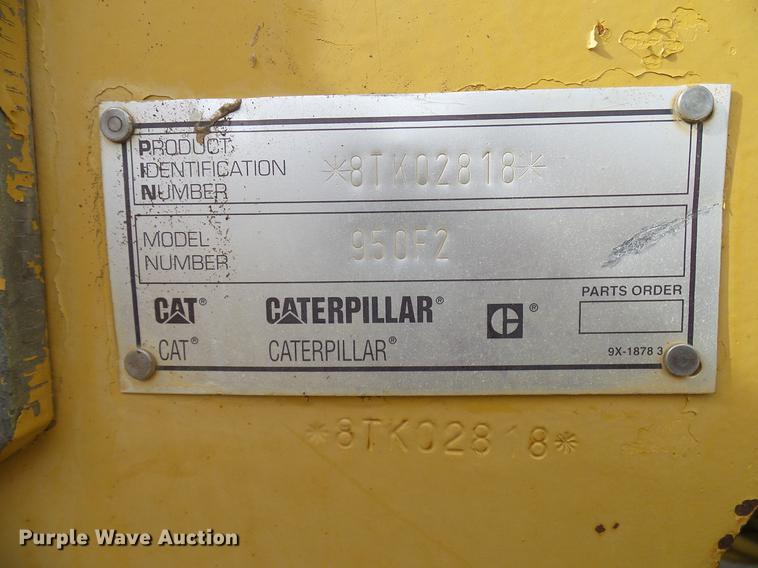 image for item DD5930 1995 Caterpillar 950F Series II wheel loader