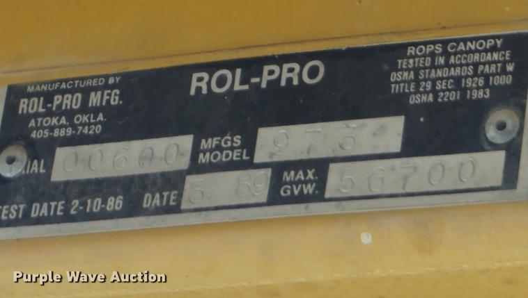 image for item DD6478 1983 Caterpillar 973 track loader