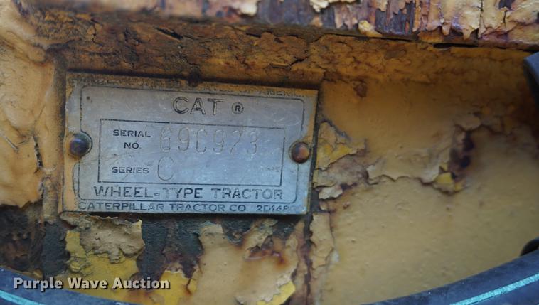 image for item DD6482 1956 Caterpillar DW21C conventional scraper