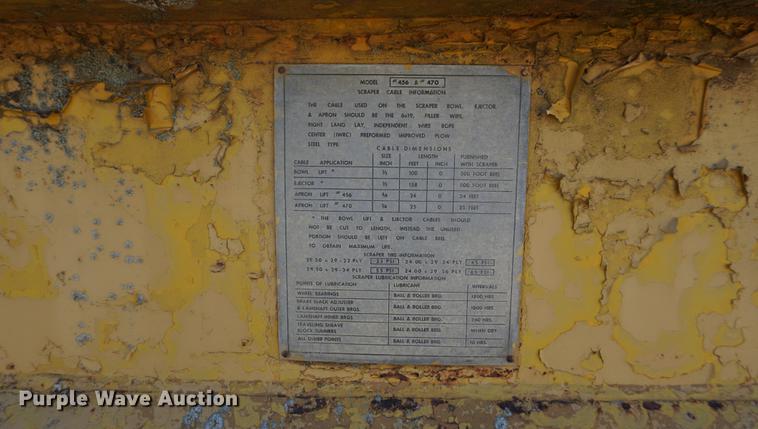 image for item DD6482 1956 Caterpillar DW21C conventional scraper