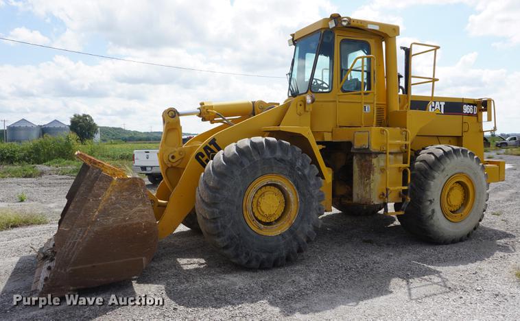 image for item DD6508 1986 Caterpillar 966D wheel loader