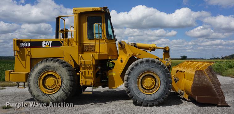 image for item DD6508 1986 Caterpillar 966D wheel loader