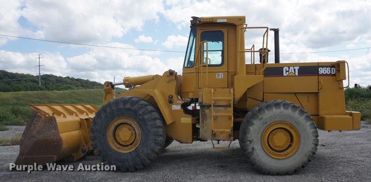 image for item DD6508 1986 Caterpillar 966D wheel loader