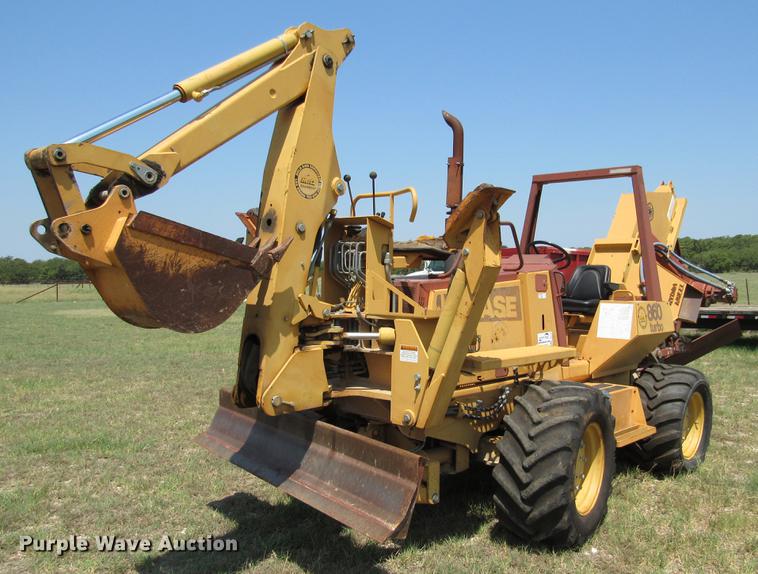 image for item DE0193 1992 Case 860 rock saw