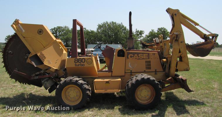 image for item DE0193 1992 Case 860 rock saw