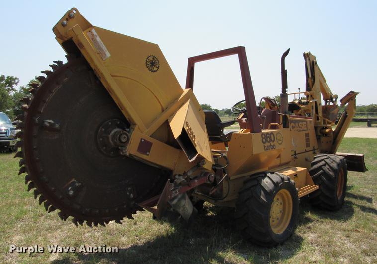 image for item DE0193 1992 Case 860 rock saw