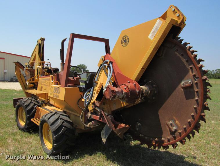 image for item DE0193 1992 Case 860 rock saw