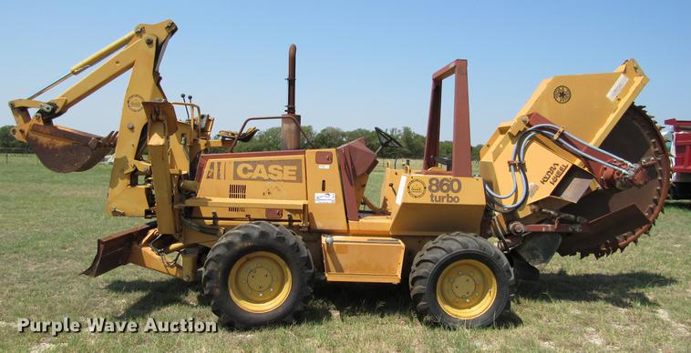 image for item DE0193 1992 Case 860 rock saw