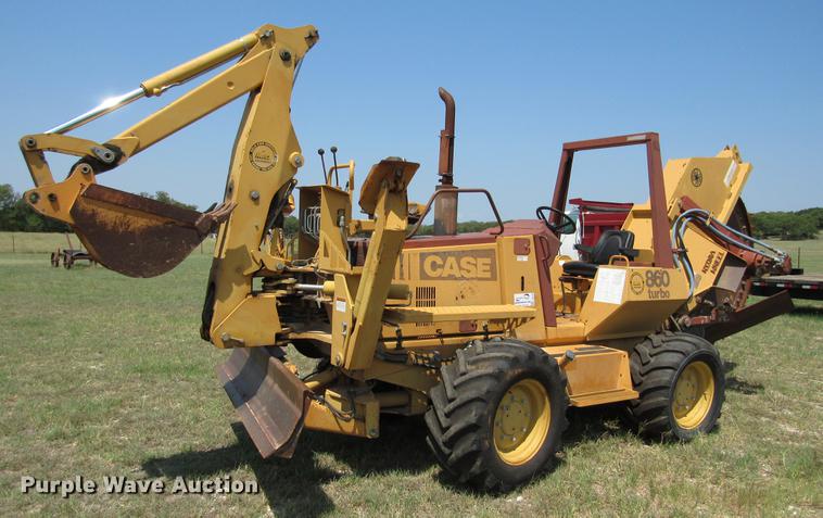 image for item DE0193 1992 Case 860 rock saw