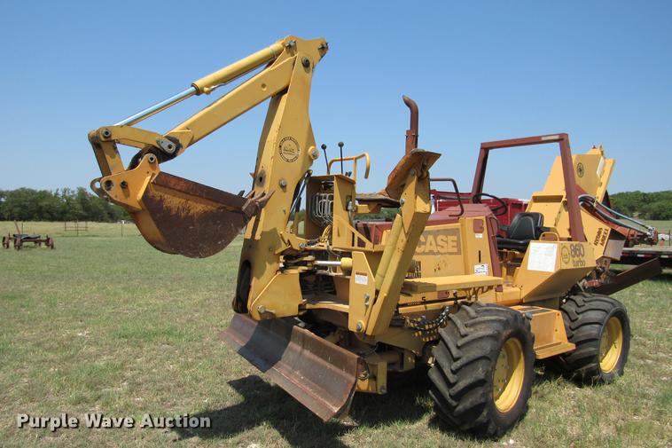 image for item DE0193 1992 Case 860 rock saw