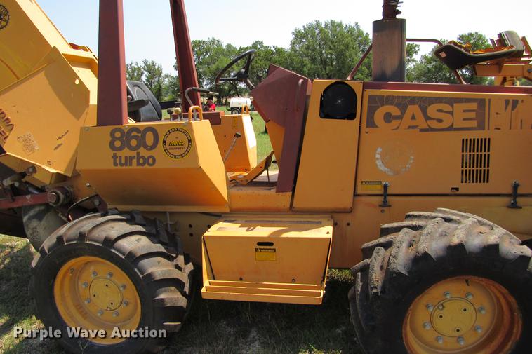 image for item DE0193 1992 Case 860 rock saw