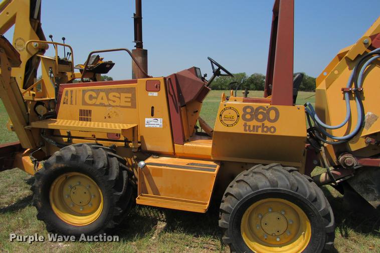 image for item DE0193 1992 Case 860 rock saw