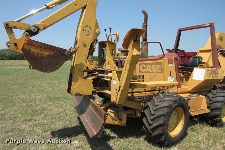 image for item DE0193 1992 Case 860 rock saw