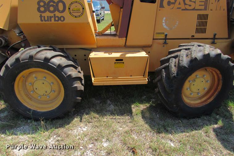 image for item DE0193 1992 Case 860 rock saw