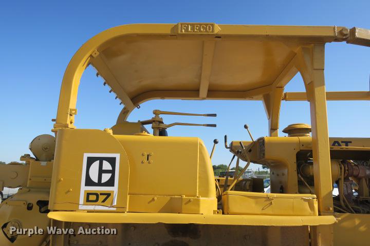 image for item DE3816 1970 Caterpillar D7F dozer