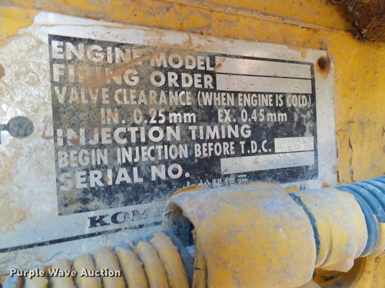 image for item DE5103 Komatsu D66S-1 track loader