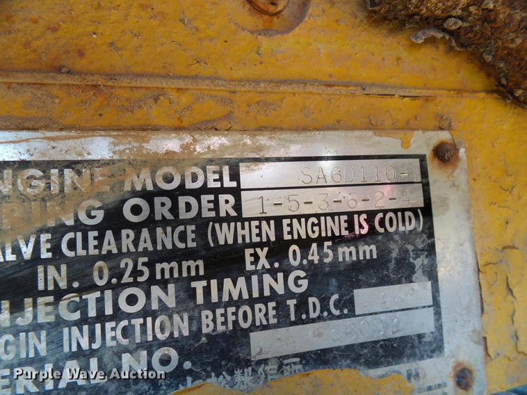 image for item DE5103 Komatsu D66S-1 track loader