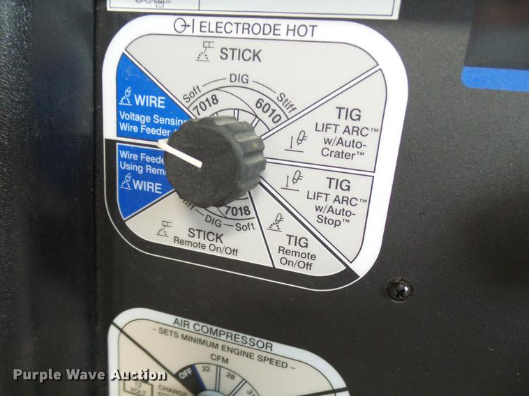 image for item DE5212 2017 Miller Trailblazer 302 Air Pak welder/generator with air compressor