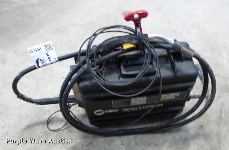 image for item DE5213 2017 Miller Xtreme 12VS suitcase mig welder