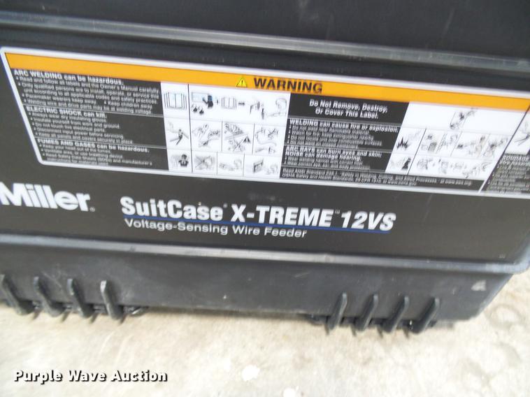 image for item DE5213 2017 Miller Xtreme 12VS suitcase mig welder