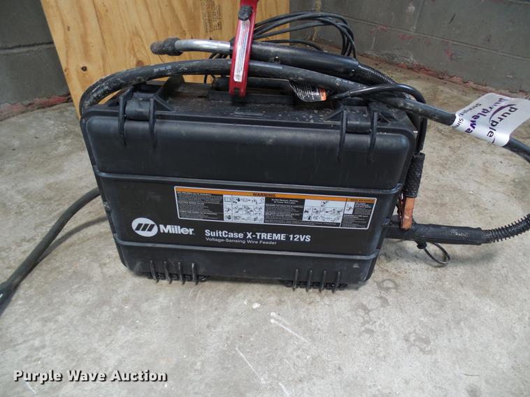 image for item DE5213 2017 Miller Xtreme 12VS suitcase mig welder