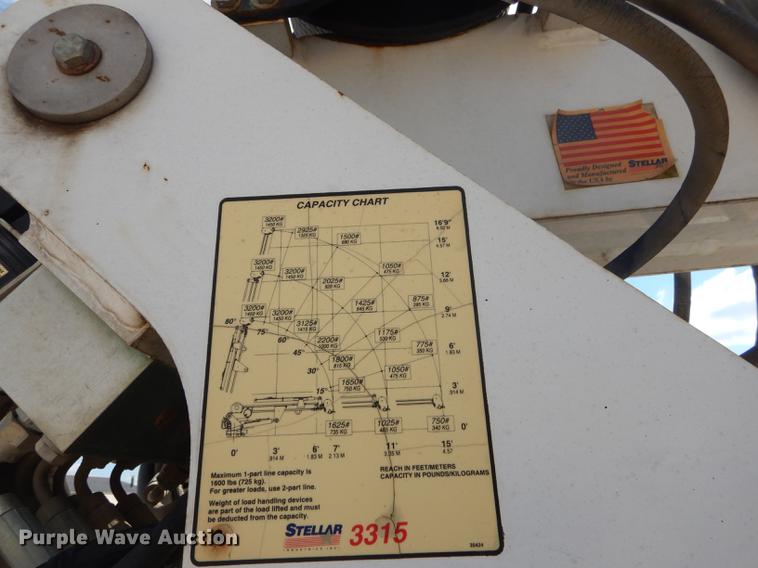 image for item DF1760 2008 Ford F550 Super Duty XL service truck with crane