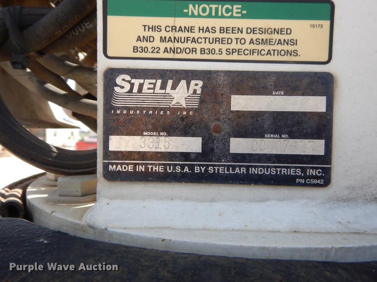 image for item DF1760 2008 Ford F550 Super Duty XL service truck with crane