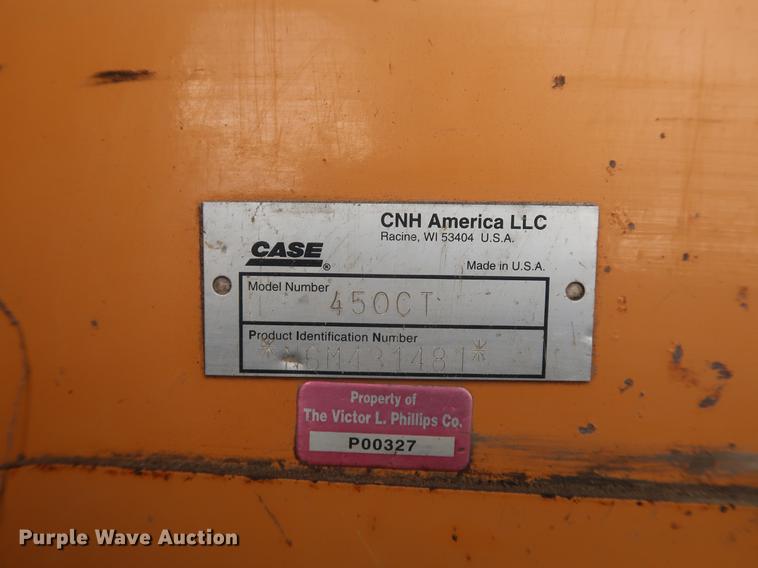 image for item DF2318 2006 Case 450CT skid steer