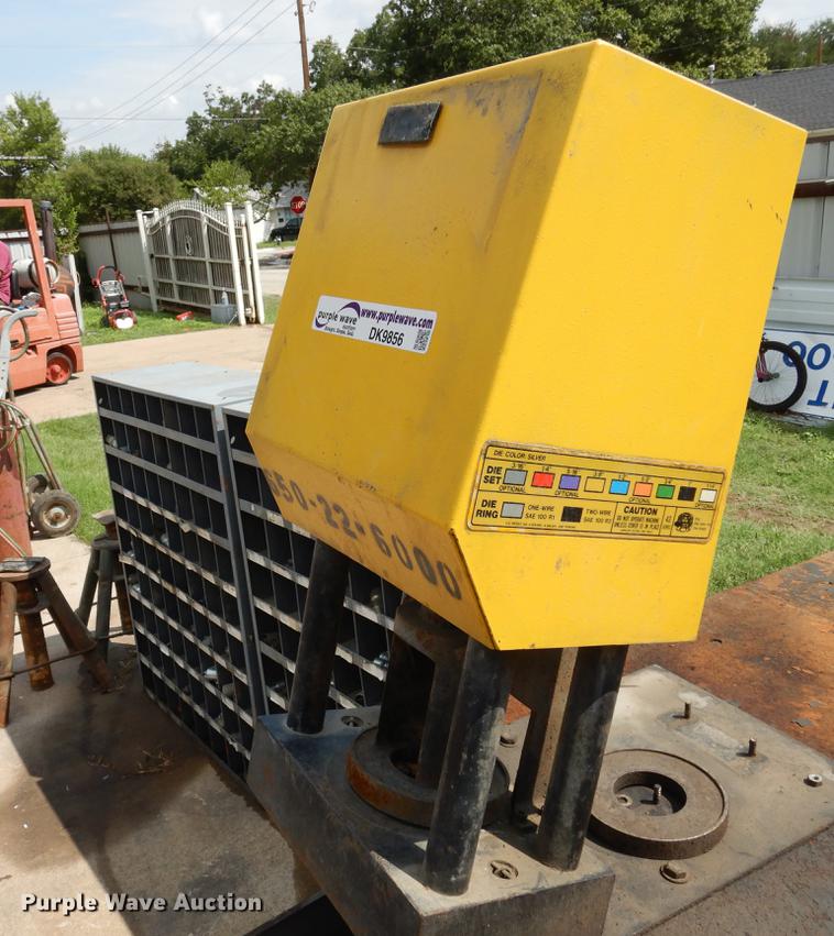 Hydraulic hose fabrication bench in Fort Worth, TX Item DK9856 sold