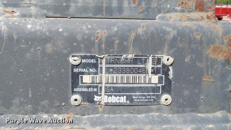 image for item DM9872 Bobcat LT113 trencher attachment
