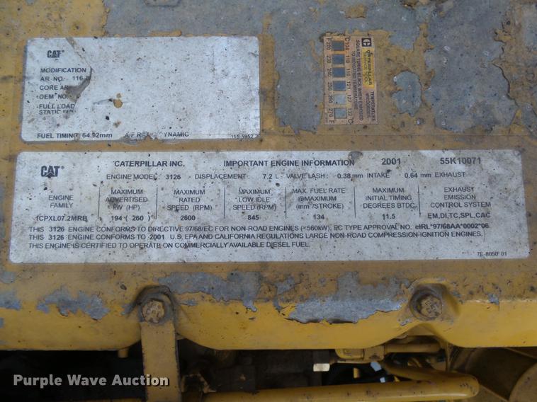 image for item DX9129 2002 Caterpillar 950G wheel loader