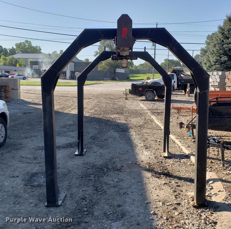 image for item EF9833 Truck mounted trolley hoist frame