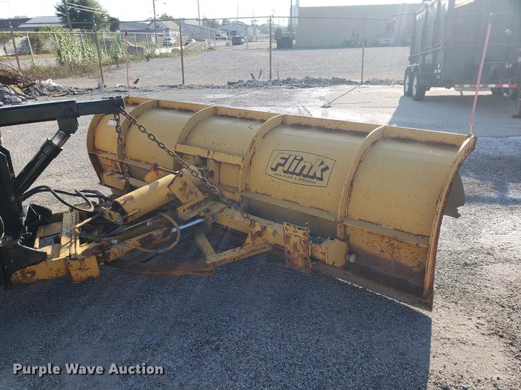 image for item EF9851 1996 International 4900 flat dump bed truck