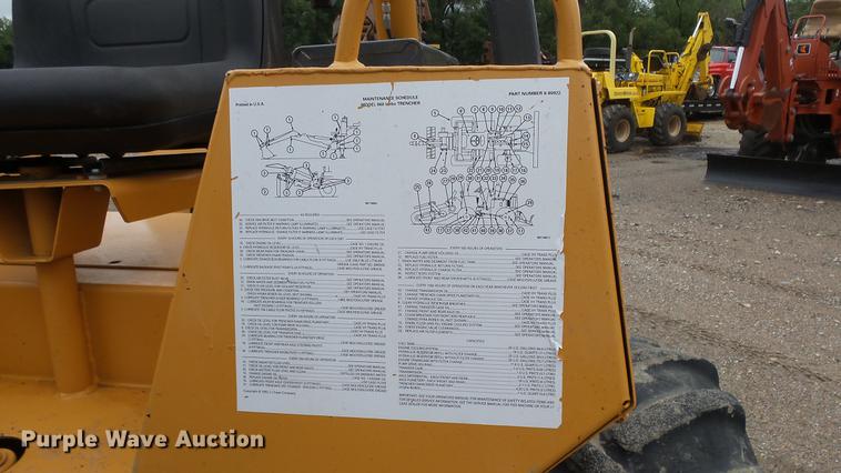 image for item FE9183 Case 860 trencher