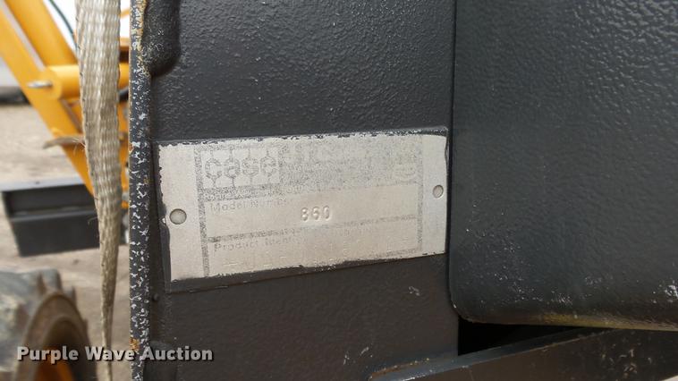 image for item FE9183 Case 860 trencher